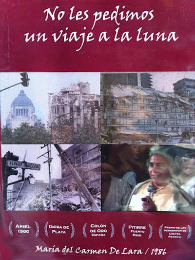 Póster de No les pedimos un viaje a la luna