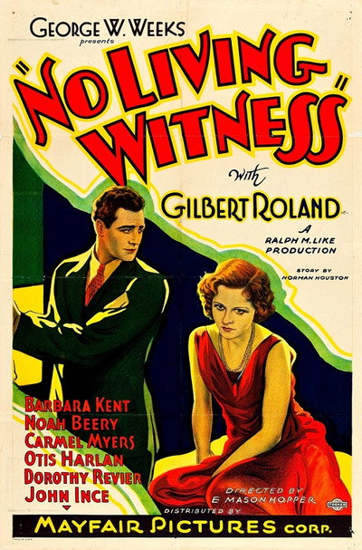 Póster de No Living Witness