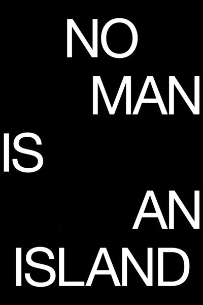 Póster de No Man Is an Island