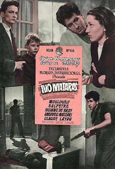 Póster de No matarás