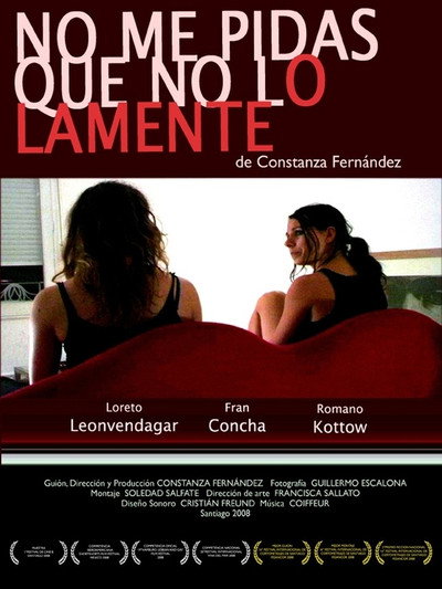 Póster de No me pidas que no lo lamente