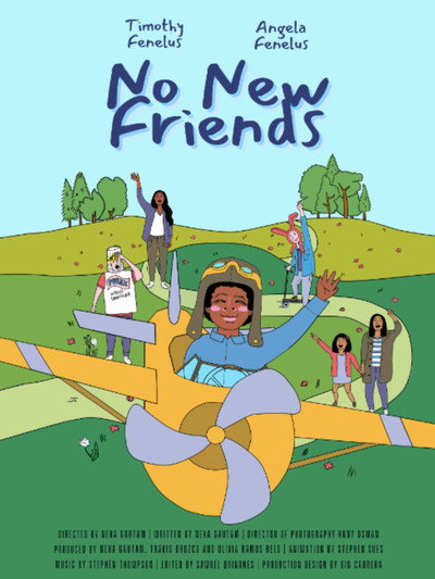 Póster de No New Friends