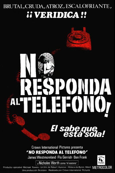 Póster de No responda al teléfono