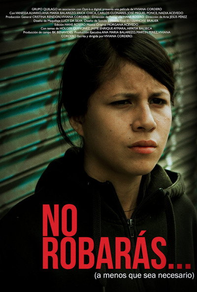 Póster de No robarás... (a menos que sea necesario)