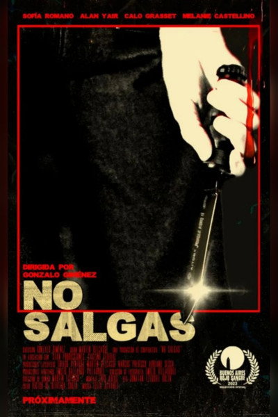 Póster de No Salgas