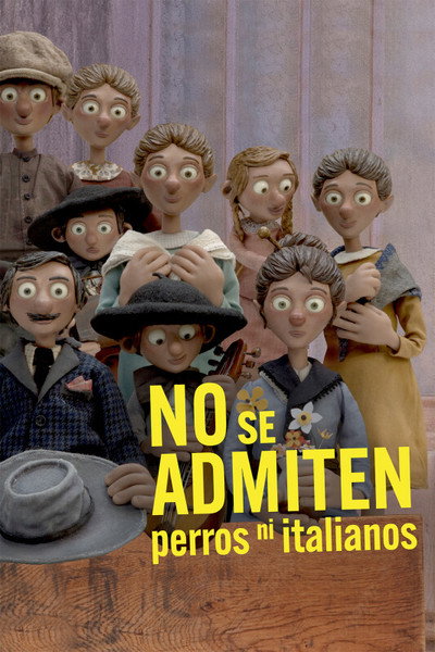 Póster de No se admiten perros ni italianos