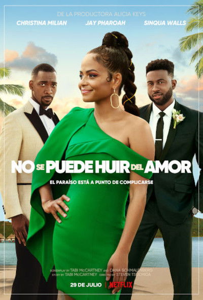 Póster de No se puede huir del amor