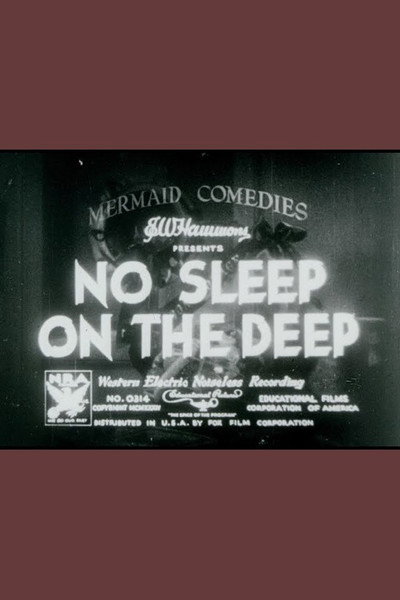 Póster de No Sleep on the Deep