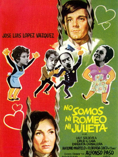 Póster de No somos ni Romeo ni Julieta
