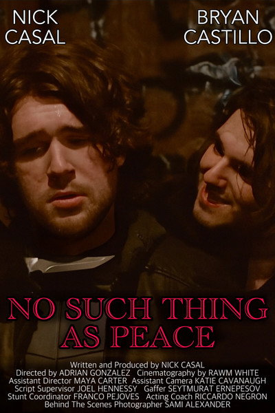 Póster de No Such Thing As Peace