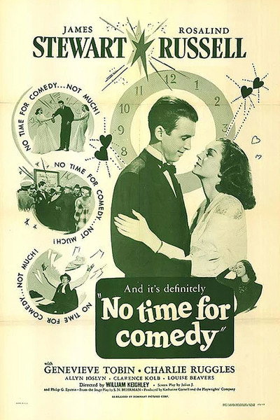 Póster de No Time for Comedy