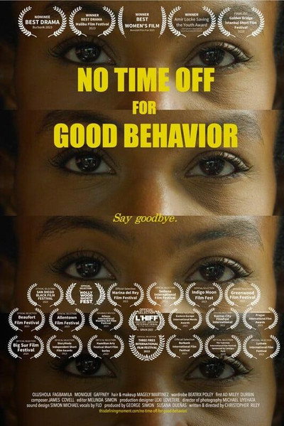 Póster de No Time Off for Good Behavior