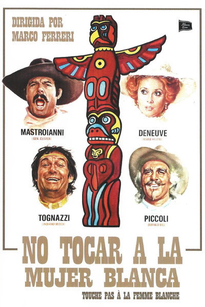 Póster de No tocar a la mujer blanca