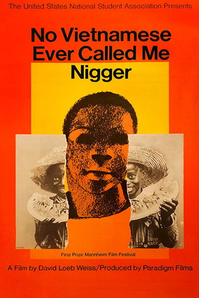 Póster de No Vietnamese Ever Called Me Nigger