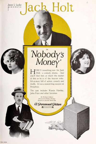 Póster de Nobody's Money