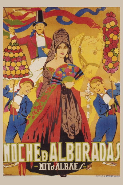 Póster de Noche de alboradas