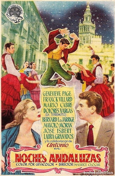Póster de Noches andaluzas