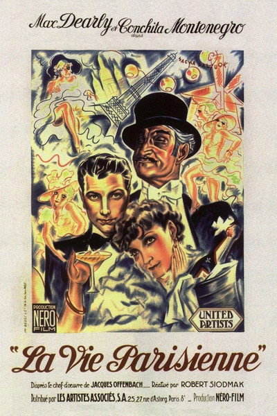 Póster de Noches de París