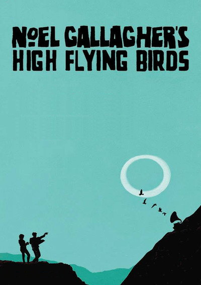 Póster de Noel Gallagher's High Flying Birds au Zénith de Paris