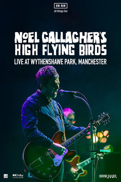 Póster de Noel Gallagher's High Flying Birds 'Live at Wythenshawe Park, Manchester'