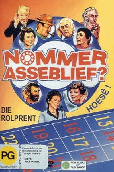 Póster de Nommer Asseblief? - die rolprent