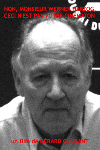 Póster de Non, monsieur Werner Herzog, ceci n'est pas votre Cinématon