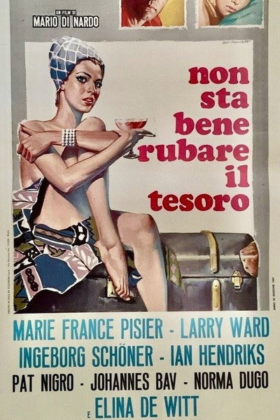 Póster de Non sta bene rubare il tesoro