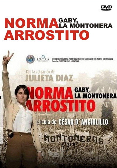 Póster de Norma Arrostito, la Gaby