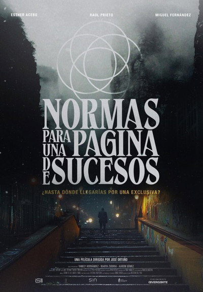 Póster de Normas para una página de sucesos