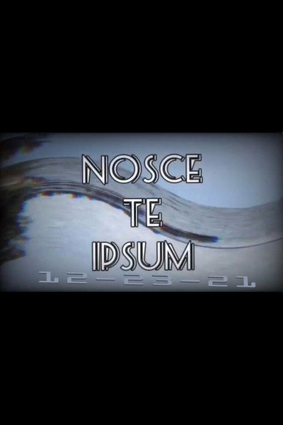 Póster de Nosce Te Ipsum