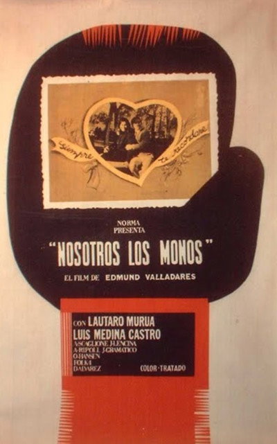 Póster de Nosotros los monos