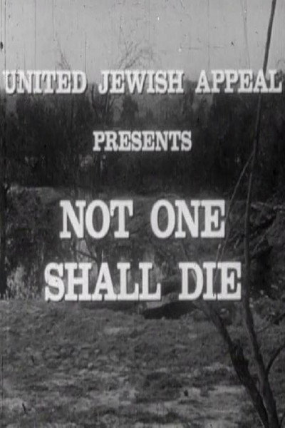 Póster de Not One Shall Die