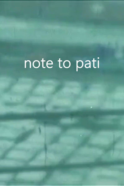 Póster de Note to Pati