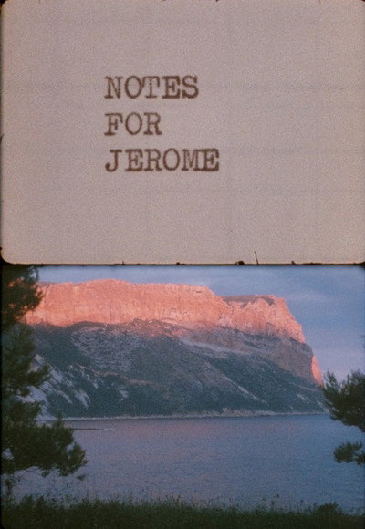 Póster de Notes for Jerome
