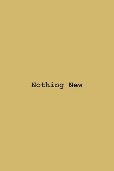 Póster de Nothing New