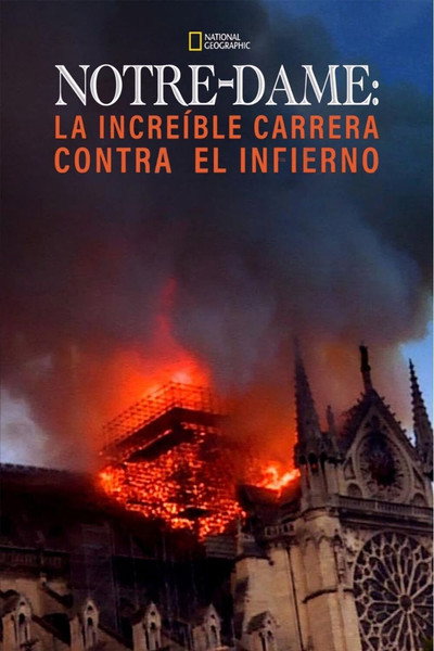 Póster de Notre Dame: La increíble carrera contra el infierno