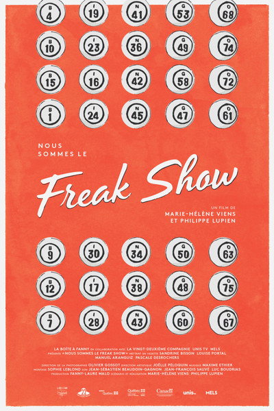 Póster de Nous Sommes le Freak Show