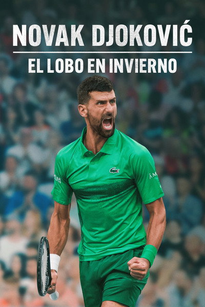 Póster de Novak Djokovic: El lobo en invierno