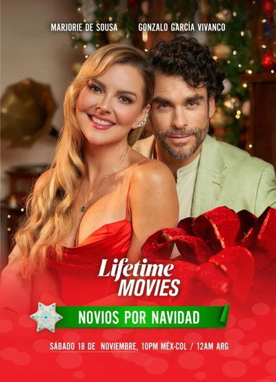 Póster de Novios por navidad