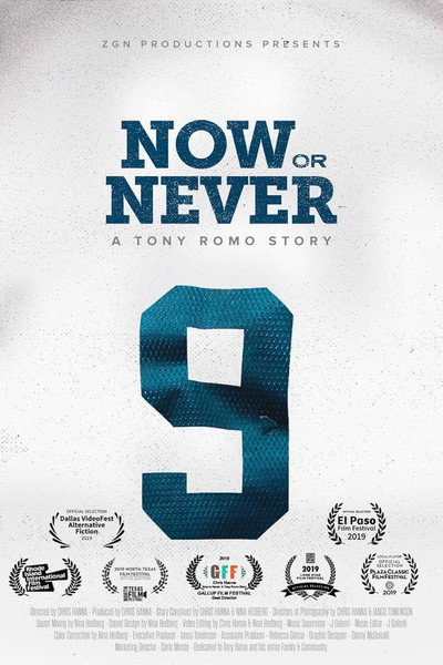 Póster de Now or Never: A Tony Romo Story