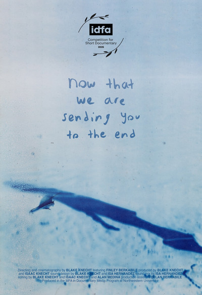 Póster de Now That We Are Sending You to the End