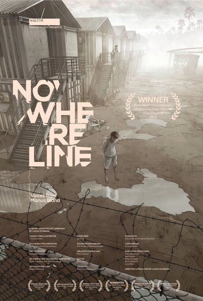Póster de Nowhere Line: Voices from Manus Island