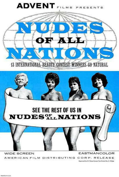 Póster de Nudes of All Nations