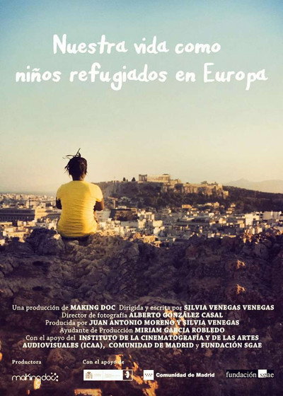 Póster de Nuestra vida como niños refugiados en Europa