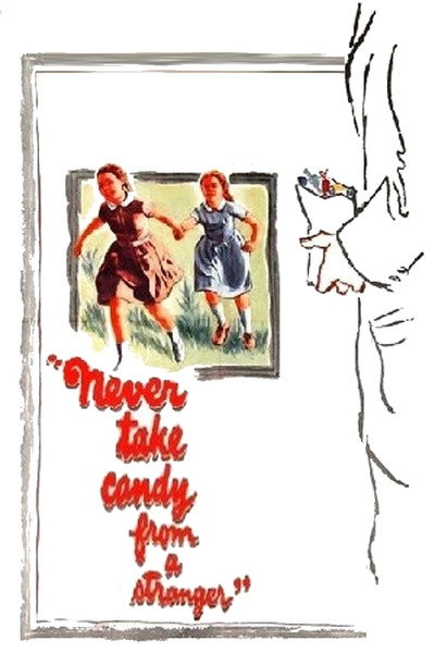 Póster de Nunca aceptes dulces de un extraño
