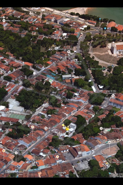 Póster de Nunca é Noite no Mapa