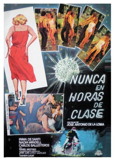 Póster de Nunca en horas de clase