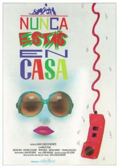 Póster de Nunca estás en casa