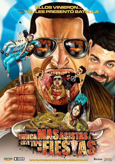 Póster de Nunca más asistas a este tipo de fiestas