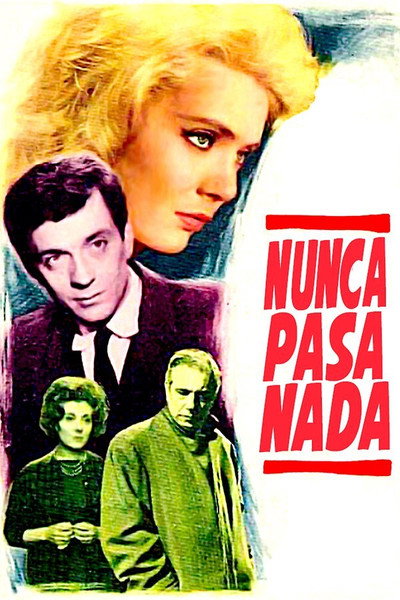 Póster de Nunca pasa nada